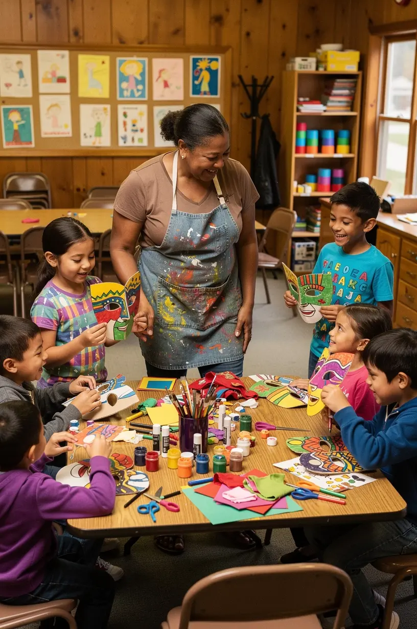Local art festival featuring community participation and creativity.